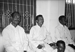 Bangladesh Lutheran Church, 1984. The Leaders of BLC - from left to right: Rev. Biren Bormon, R