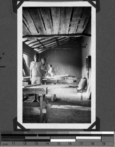 Students at work, Usoke, Unyamwezi, Tanzania, 1933