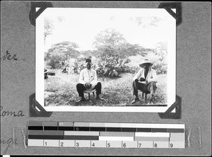 Chief Mulotwa and Alinane Mukoma, Nyasa, Tanzania, 1937