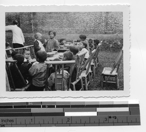 The youngest orphans at Luoding, China, 1936