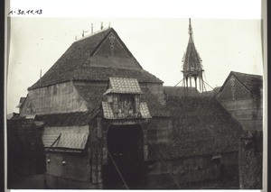 A non-christian hut built of mats for the feast of All Souls