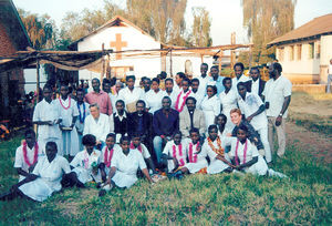 ELCT, Karagwe Diocese, Tanzania. Nyakahanga Hospital. From graduation at the Nursing Preschool