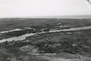 Aerial view, in Madagascar