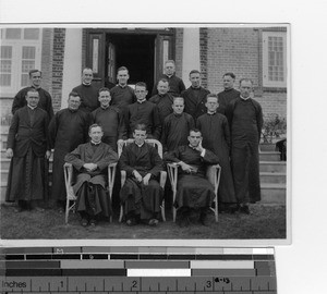 Retreat with Fr. Meany, S.J. at Jiangmen, China, 1928