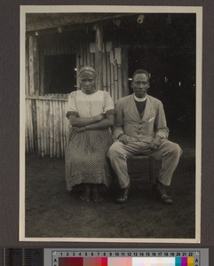 Reverend Githieya, Kikuyu, Kenya, August 1926