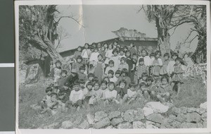 Children from the Children's Class of the Naha Church of Christ, Naha, Okinawa, Japan, ca.1950-1969