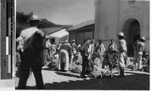 Marketplace, Ixtahuacan, Guatemala, ca. 1947