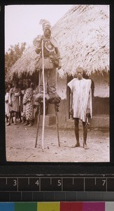 Man on stilts, Sierra Leone, ca. 1927-28