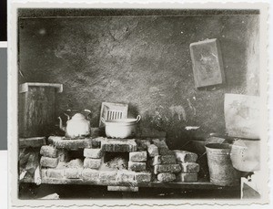 First kitchen of the mission station, Bedele, Ethiopia, 1933