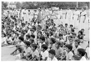 Tamil Nadu, South India. Placing of Foundation stone to Neyveli Church, Arcot Lutheran Church/A