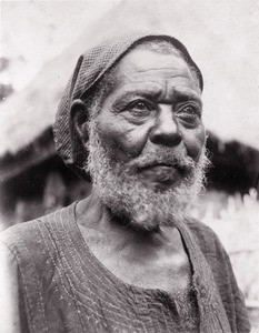 Tita Ngum, an old slave, in Cameroon