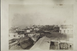 Accra, western part (Jamestown) with the Wesleyan chapel