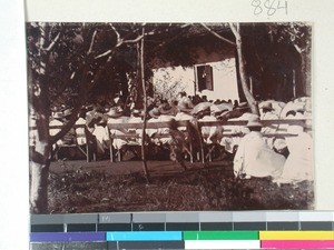 Open air meeting, Soatanana, Madagascar