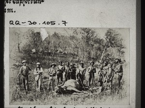 A hunting party in Africa