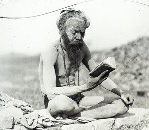 "Contemplation," India, ca. 1930