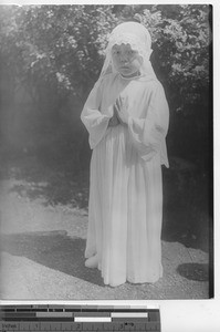 "First Communion Day" at Japanese Mission at Dalian, China, 1941