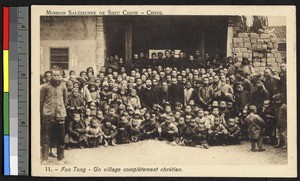 Christian village, China, ca.1920-1940