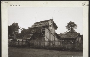 Provisor. Wohnung des Residenten in Kumase. Goldküste