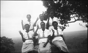 The first girl scouts