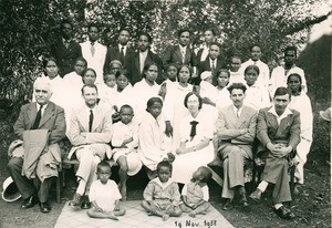 Missionaries and malagasy people, in Madagascar