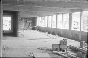 Inside of the Protestant Home of Taragnat street under construction