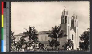 Catholic church at the Mbanga mission, Cameroon, ca.1920-1940