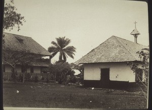 School and chapel of the Basel Mission in Aburi on the Gold Coast