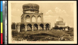 Unfinished tomb at Golconda, India, ca.1920-1940