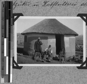 Elias Mzuku and basketry, South Africa East