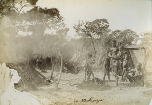 Makuengo people in Leshoma, Northern Rhodesia, Zambia