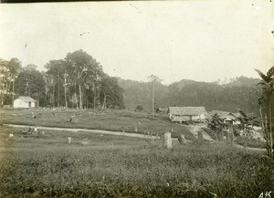 Mission station of Talagouga, in Gabon