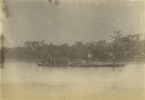 Pirogue in Gabon