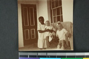 Portrait of children at Ekombe mission station, Ekombe, South Africa, (s.d.)