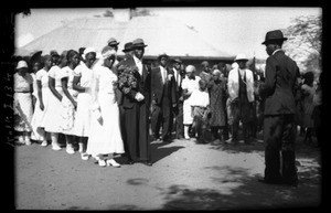 Wedding of Antonio Matsinye and Alda Macuacua, Mozambique, ca. 1933-1939