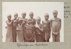 Schoolgirls from Machame, Tanzania, ca.1900-1908