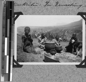 Children awaiting nice things, South Africa East