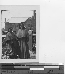 Two Maryknoll Sisters at Dalian, China, 1934