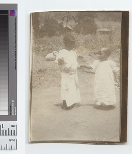 Two young children, Africa, ca.1888-1929