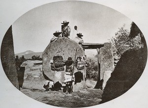 An entrance to a village, Maharidaza, in Madagascar