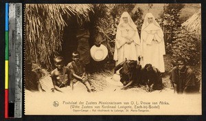 Women weaving, Lulenga, Congo, ca.1920-1940