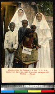 Orphans welcomed to the mission, Chennai, India, ca.1920-1940