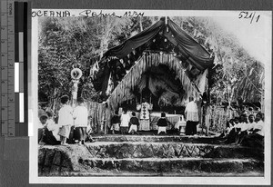 Outdoor mass, Oceania, ca. 1920-1940