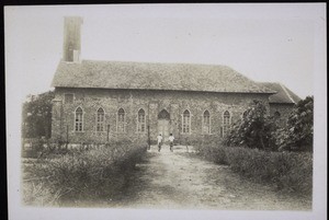 Church in Accra which was built by father