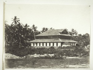 Mopla mosque. This is situated at the opposite end of the open space in photograph no. 42 Tellicherry