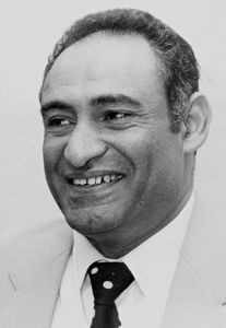 Raheef Aramamyouz, Bahrain at a visit to Denmark, 1987