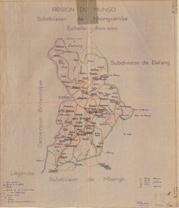 Mungo region, subdivision of Nkongsamba, Cameroon