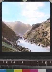 Mountains and river in south west China, ca. 1949