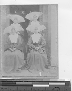 First Sisters to arrive at Yau Tcheow, China, 1895