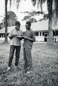 Secondary school of Libamba, in Cameroon