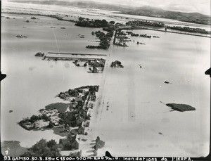 Floods in Ikopa, road of Arivonimamo, to the south-west